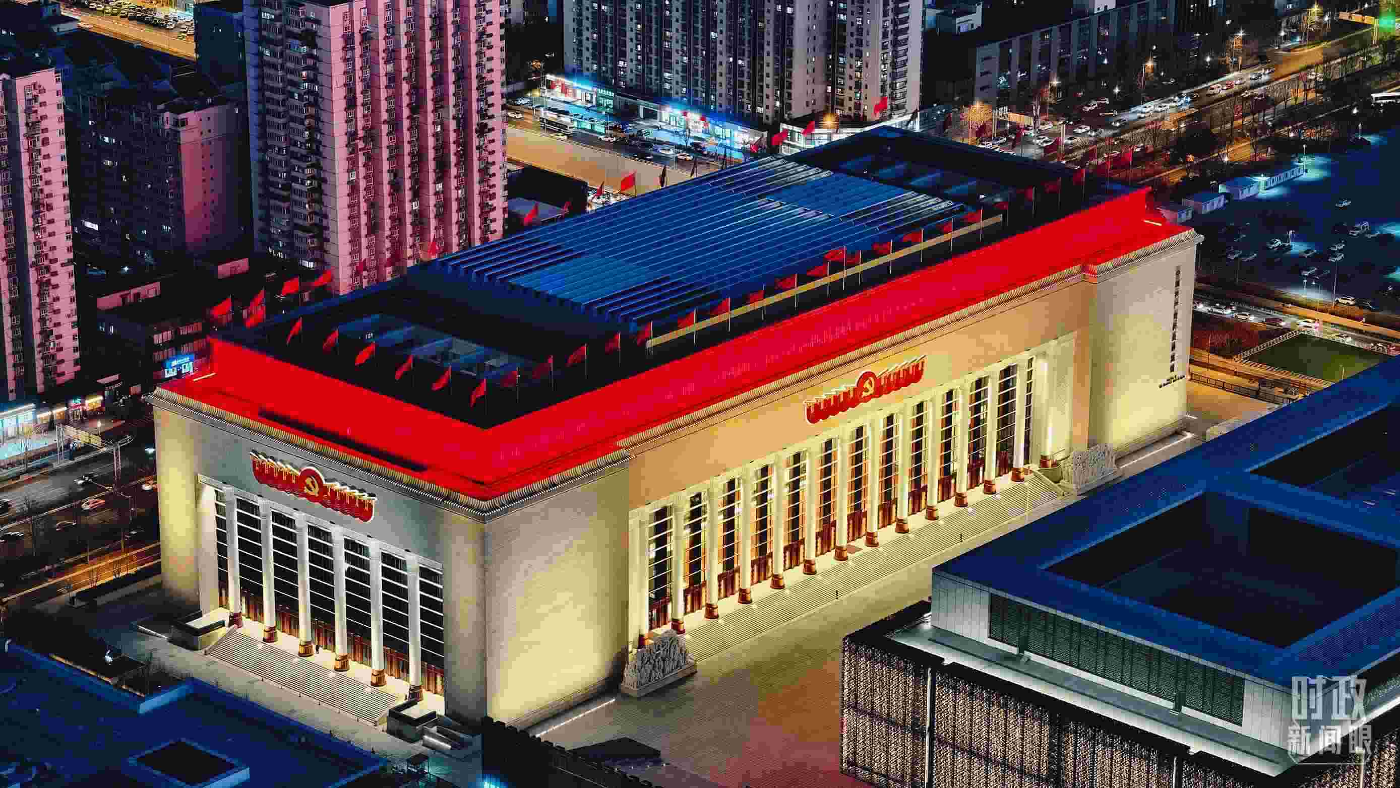 △中國共產(chǎn)黨歷史展覽館。（總臺央視記者張宇拍攝）