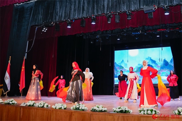 新春慶典活動(dòng)現(xiàn)場(chǎng)。人民網(wǎng) 塔里克·易卜拉欣攝