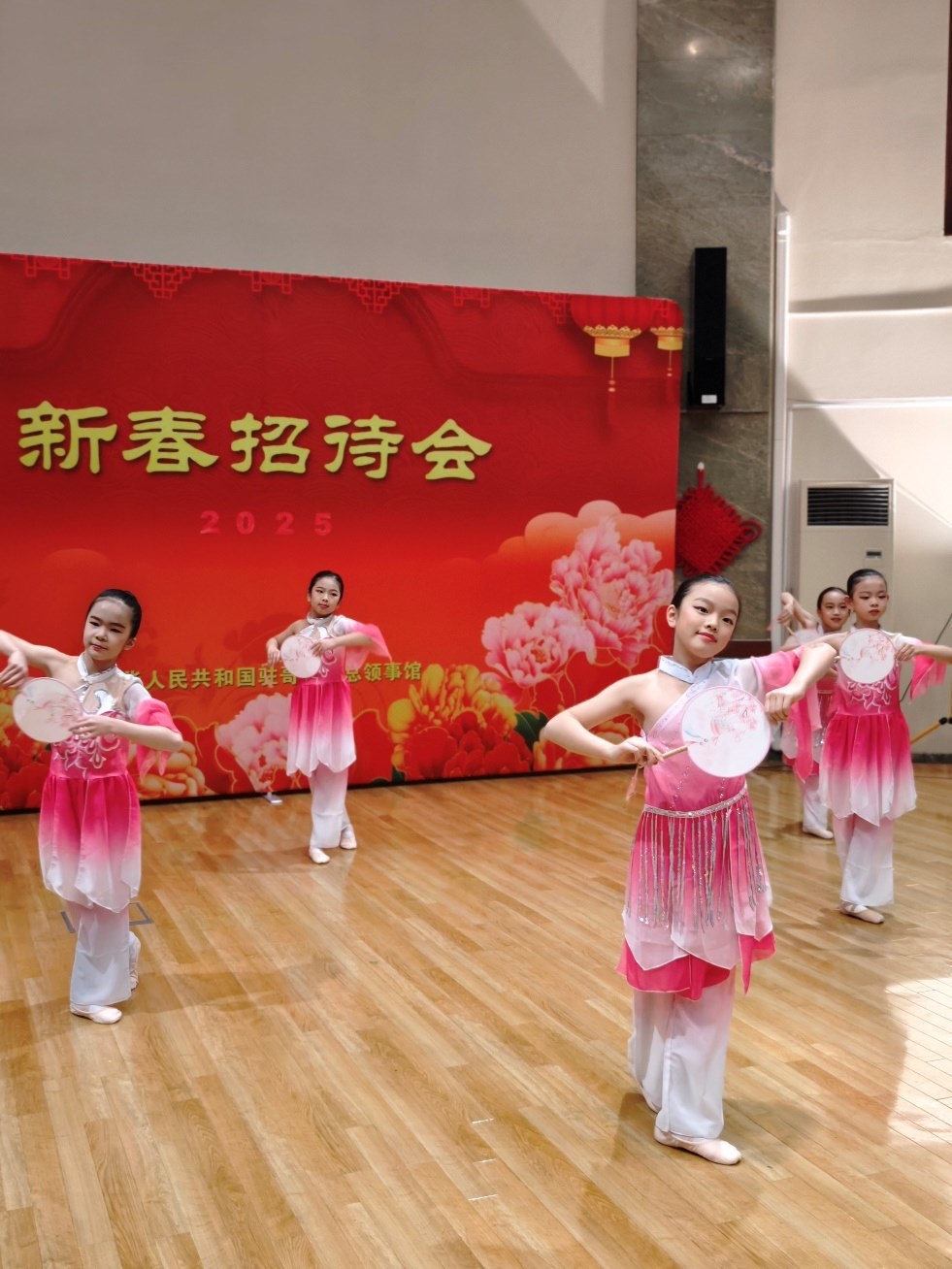 兒童舞蹈表演。中國駐哥德堡總領(lǐng)館供圖