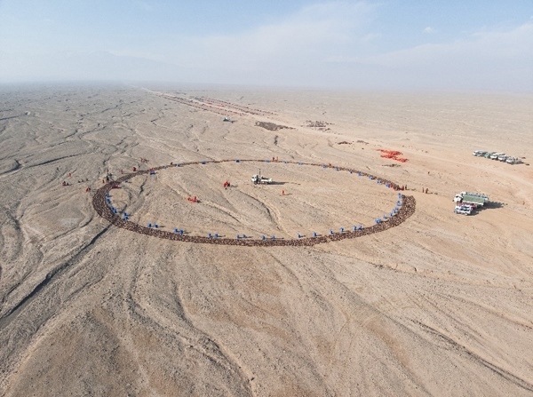 無線節(jié)點(diǎn)儀器檢測現(xiàn)場。受訪者供圖