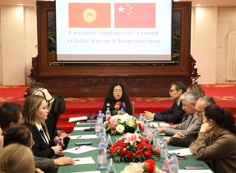 活動現(xiàn)場。中國駐吉爾吉斯斯坦使館供圖