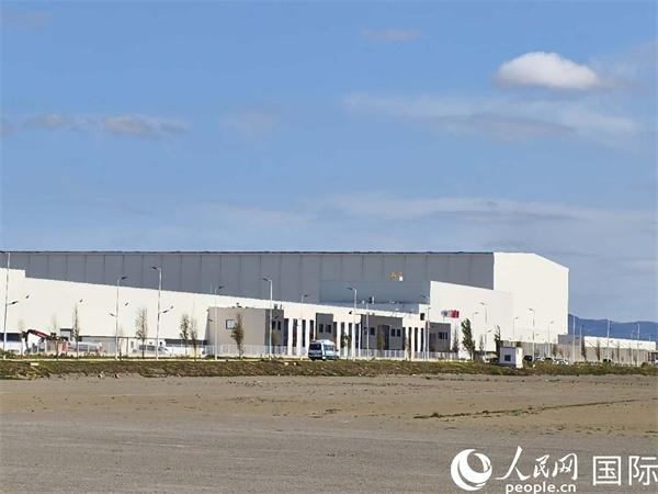 科技城內(nèi)已經(jīng)建成的工廠。人民網(wǎng)記者 黃培昭攝