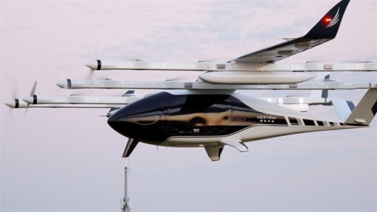 電動(dòng)垂直起降飛行器M1。受訪者供圖