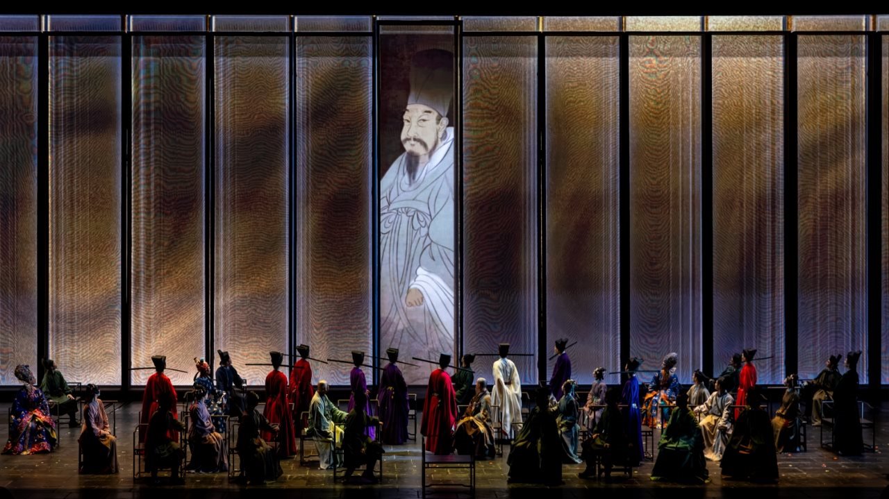 《蘇堤春曉》演出現(xiàn)場。國家話劇院供圖