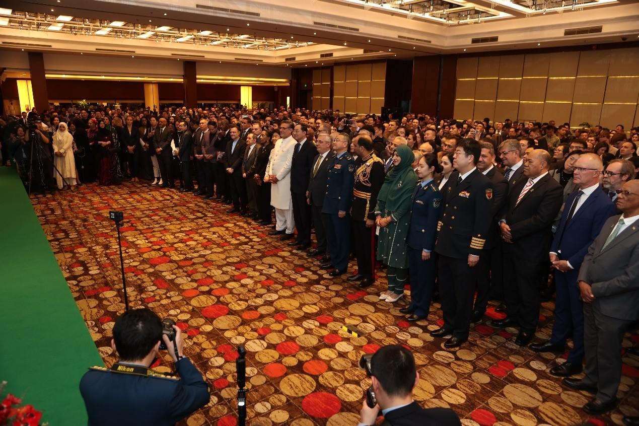 招待會(huì)現(xiàn)場(chǎng)。巴基斯坦駐華大使館供圖