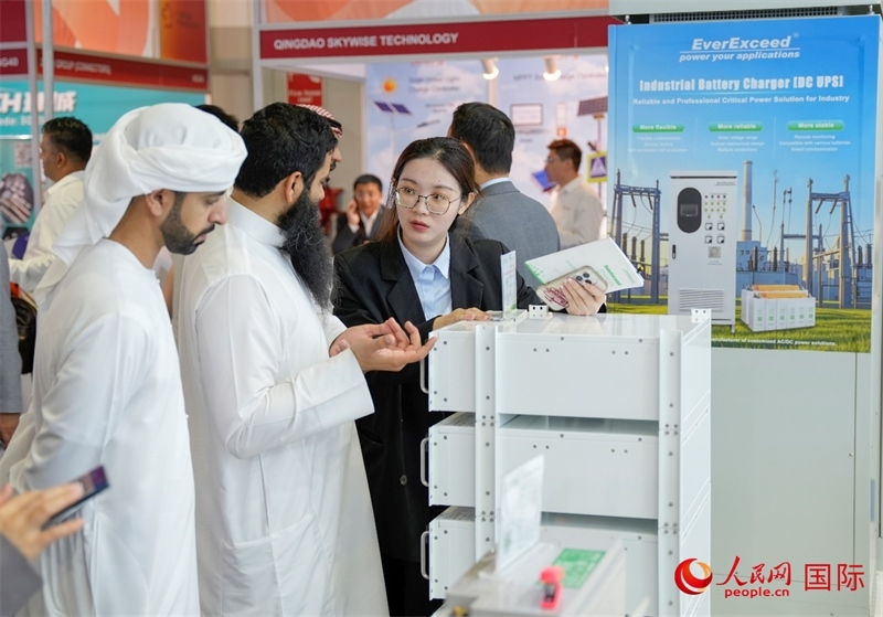 展會現(xiàn)場。人民網(wǎng) 塔里克·易卜拉欣攝