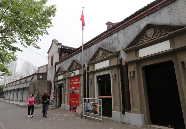 這是2018年5月1日拍攝的中國勞動組合書記部舊址陳列館外景。新華社記者 劉穎 攝