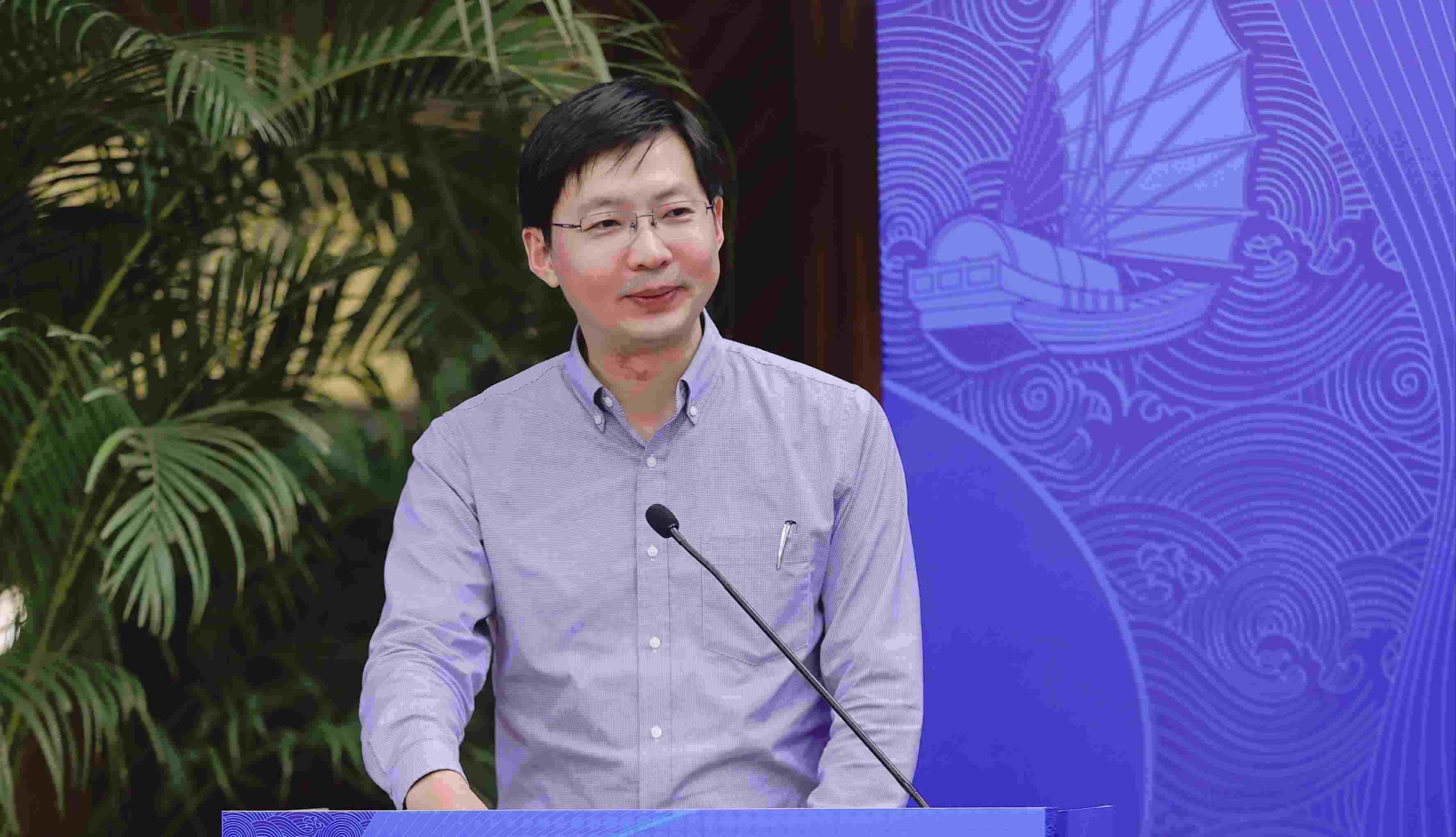 上海國(guó)際問題研究院王玉柱研究員。受訪者供圖